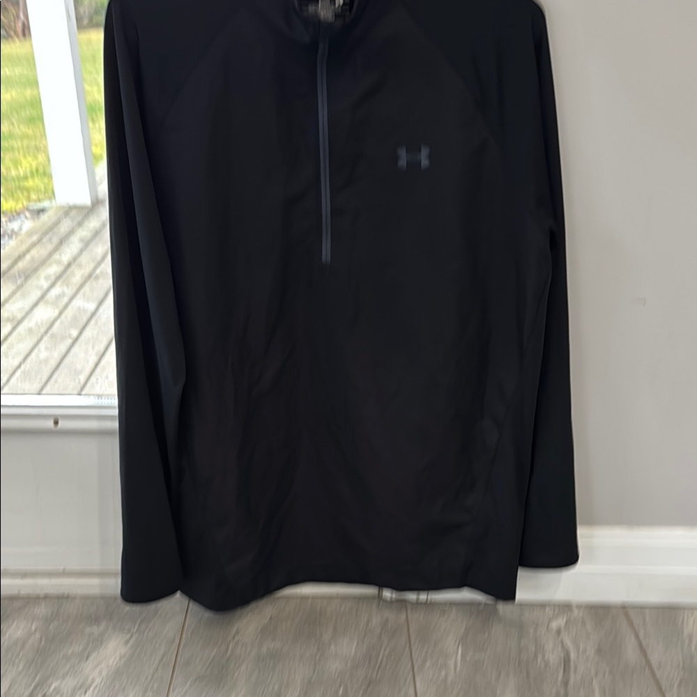 Under Armour Men's Quarter Zip Black Jacket